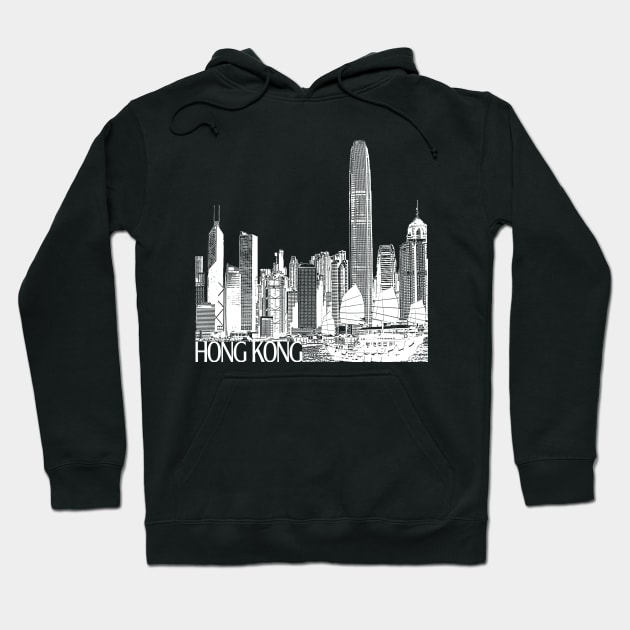 Hong Kong Hoodie by TravelTs